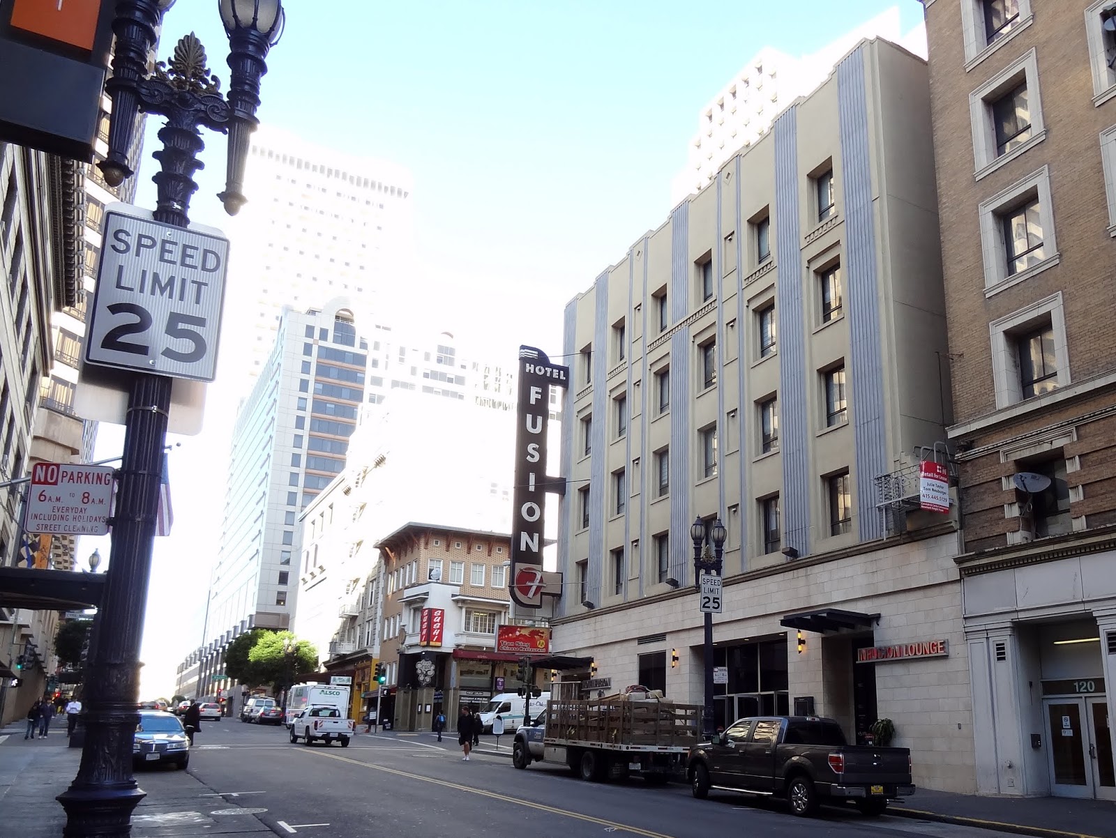 Layman's London Hotel Fusion, Ellis Street, San Francisco