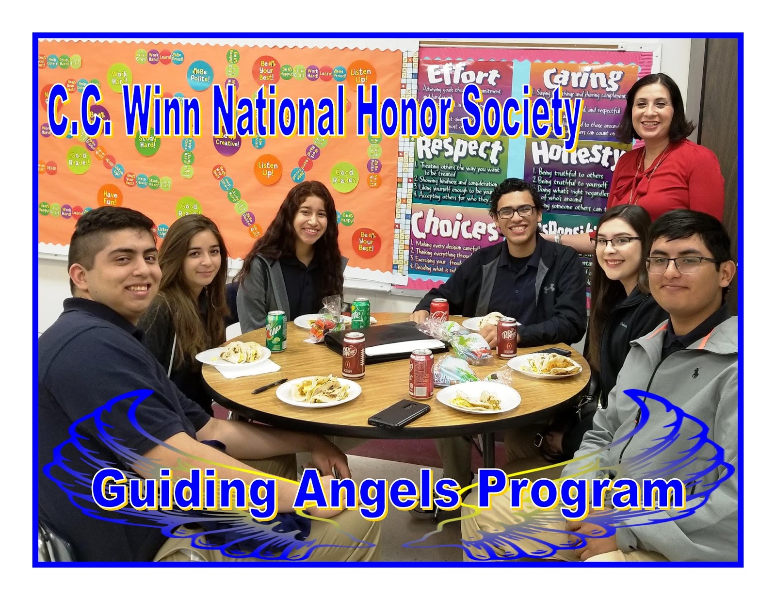 Eagle Pass ISD iVision Guiding Angels Visit Benavides