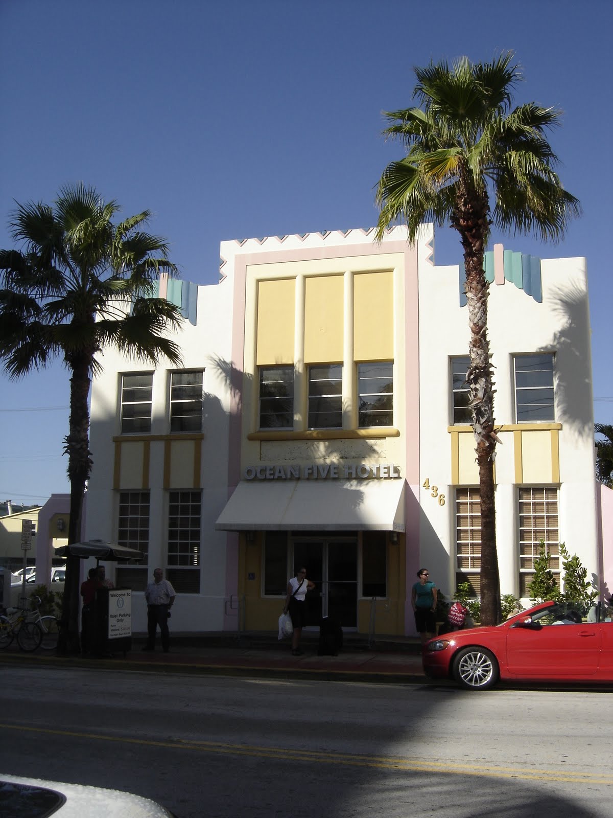Places To Go, Buildings To See Ocean Five Hotel Miami Beach, Florida