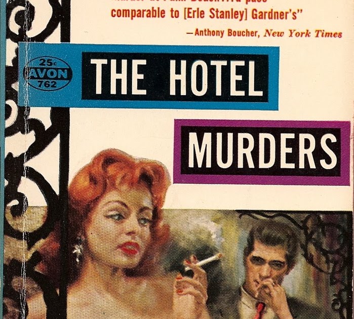 Pulp Serenade "The Hotel Murders" by Stewart Sterling (Avon, 1956)
