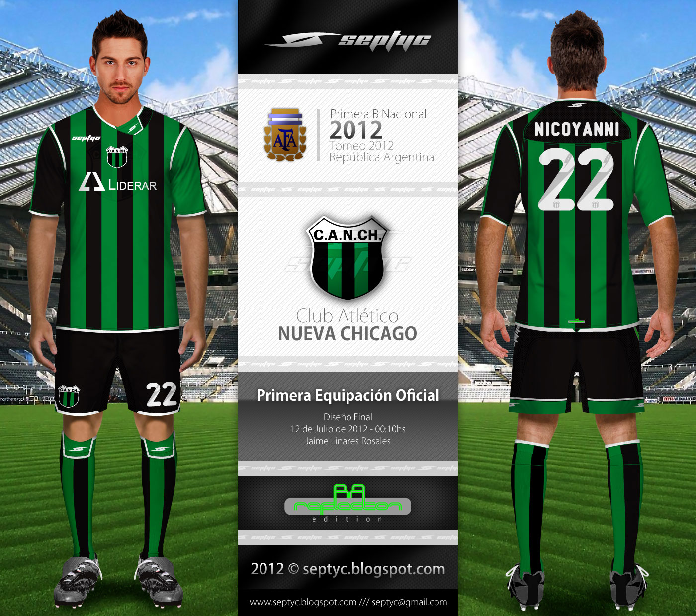 Septyc © Reflector Edition. C.A. Nueva Chicago (Argentina1º
