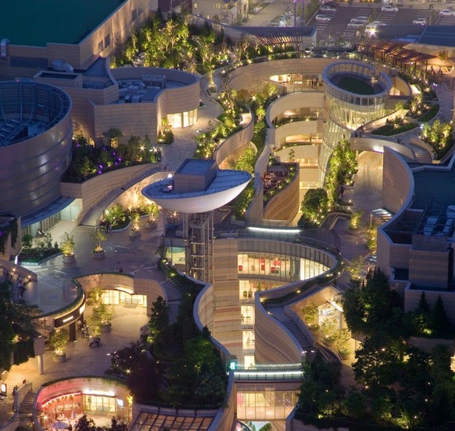 All Graphical Namba Parks (Osaka, Japan)